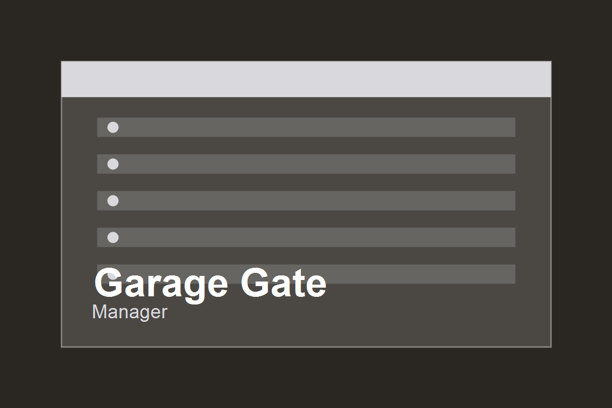 Garage business manager preview